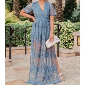 Socialite Embroidered Dress Romper